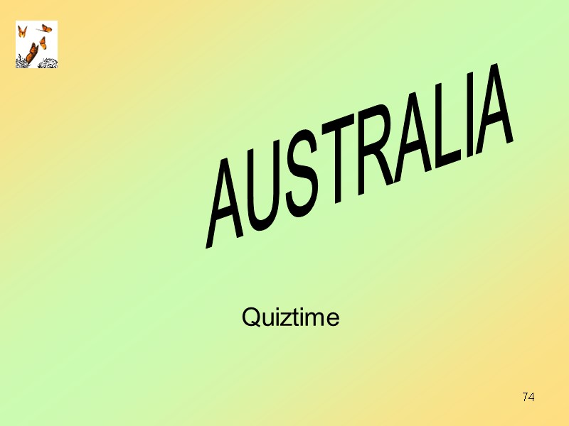74 Quiztime AUSTRALIA